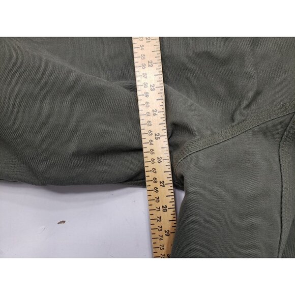 Men's Carhartt J280 MOS Duck Canvas Work Jacket Hooded Green Size XLarge - Picture 14 of 14